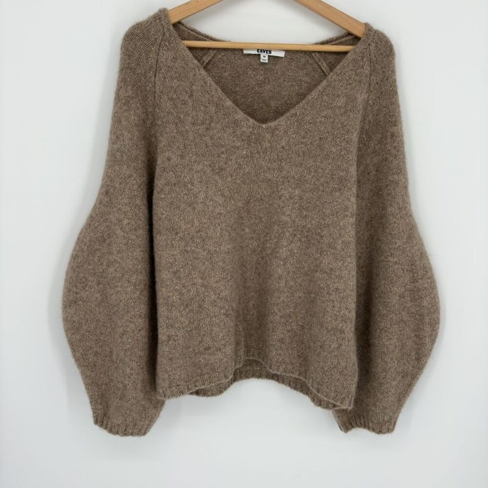 Evaes Sweater in Heather Brown